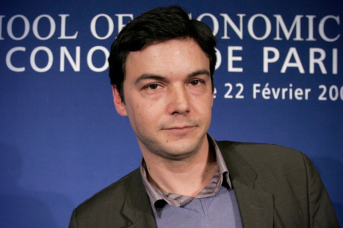 Thomas Piketty                  (Reuters/Benoit Tessier)