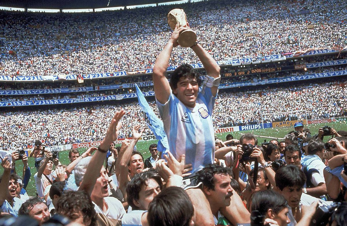 Diego Maradona of Argentina       (AP/Carlo Fumagalli)