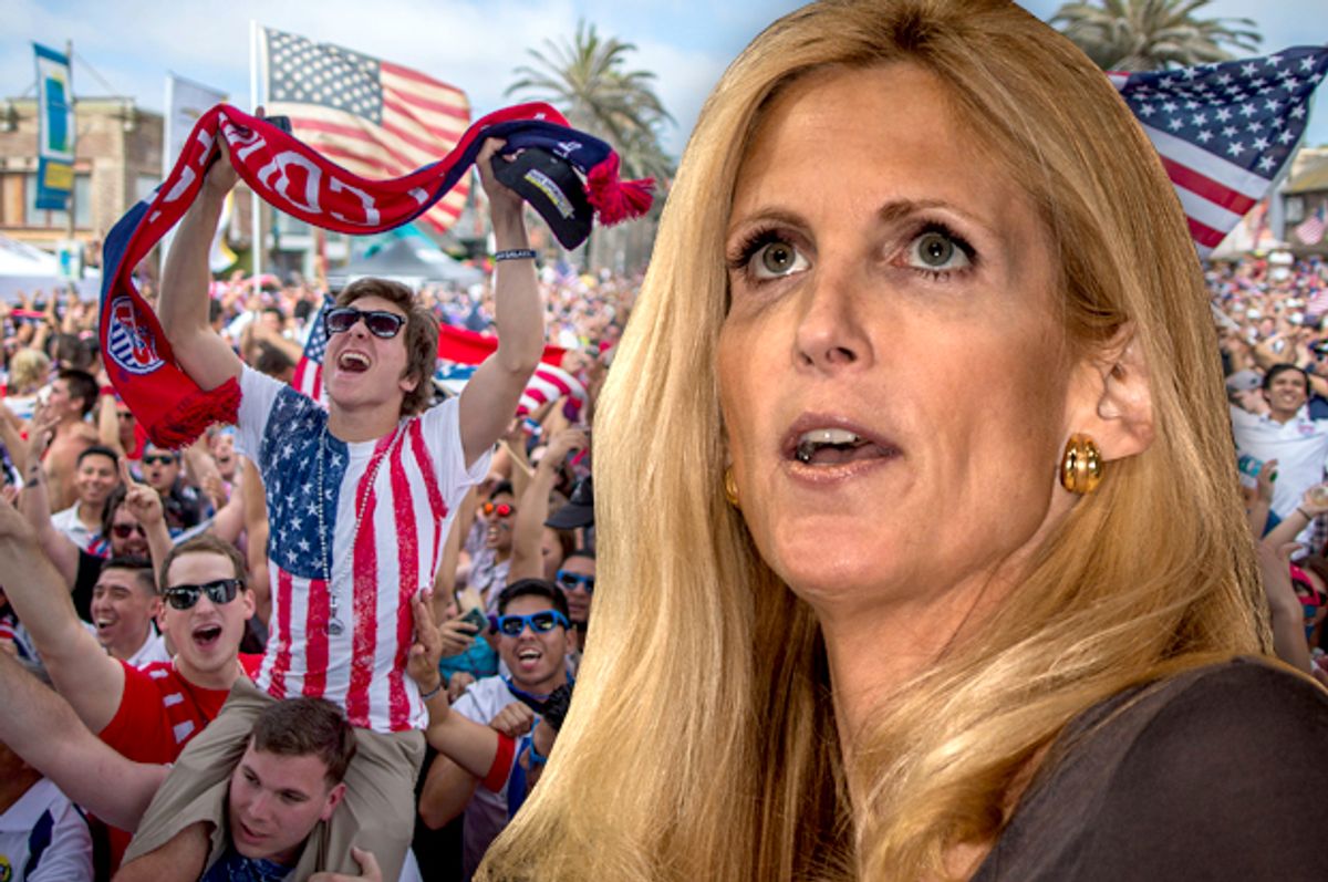Ann Coulter                       (Jeff Malet, maletphoto.com/Reuters/Lucy Nicholson)