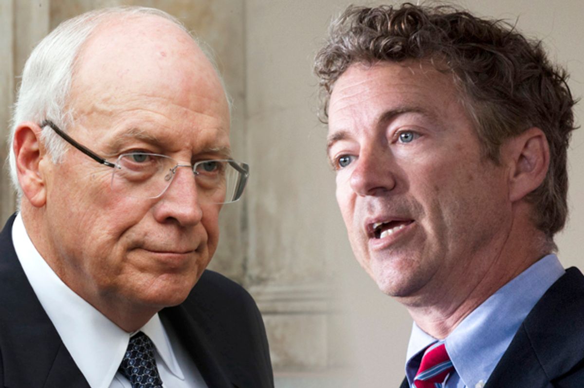Dick Cheney, Rand Paul             (AP/Olivia Harris/Andrew Nelles/Photo collage by Salon)