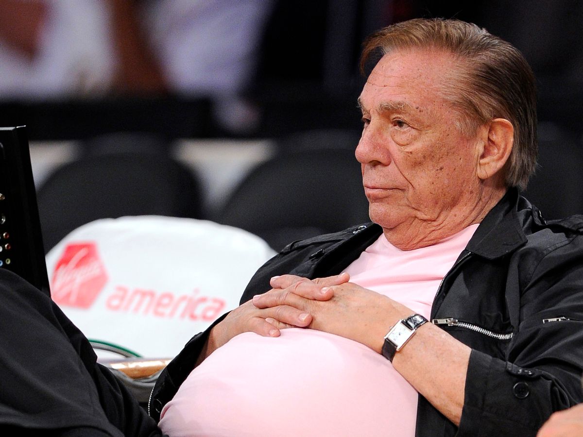 FILE - In this Oct. 17, 2010 file photo, Los Angeles Clippers team owner Donald Sterling watches his team play in Los Angeles. Sterling agreed Wednesday June 4, 2014 to sign off on selling the team he has owned for 33 years to former Microsoft CEO Steve Ballmer for $2 billion, bringing the possibility of a resolution to weeks of rumors, uncertainty and looming possibilities for legal action.  (AP Photo/Mark J. Terrill, File) (AP)
