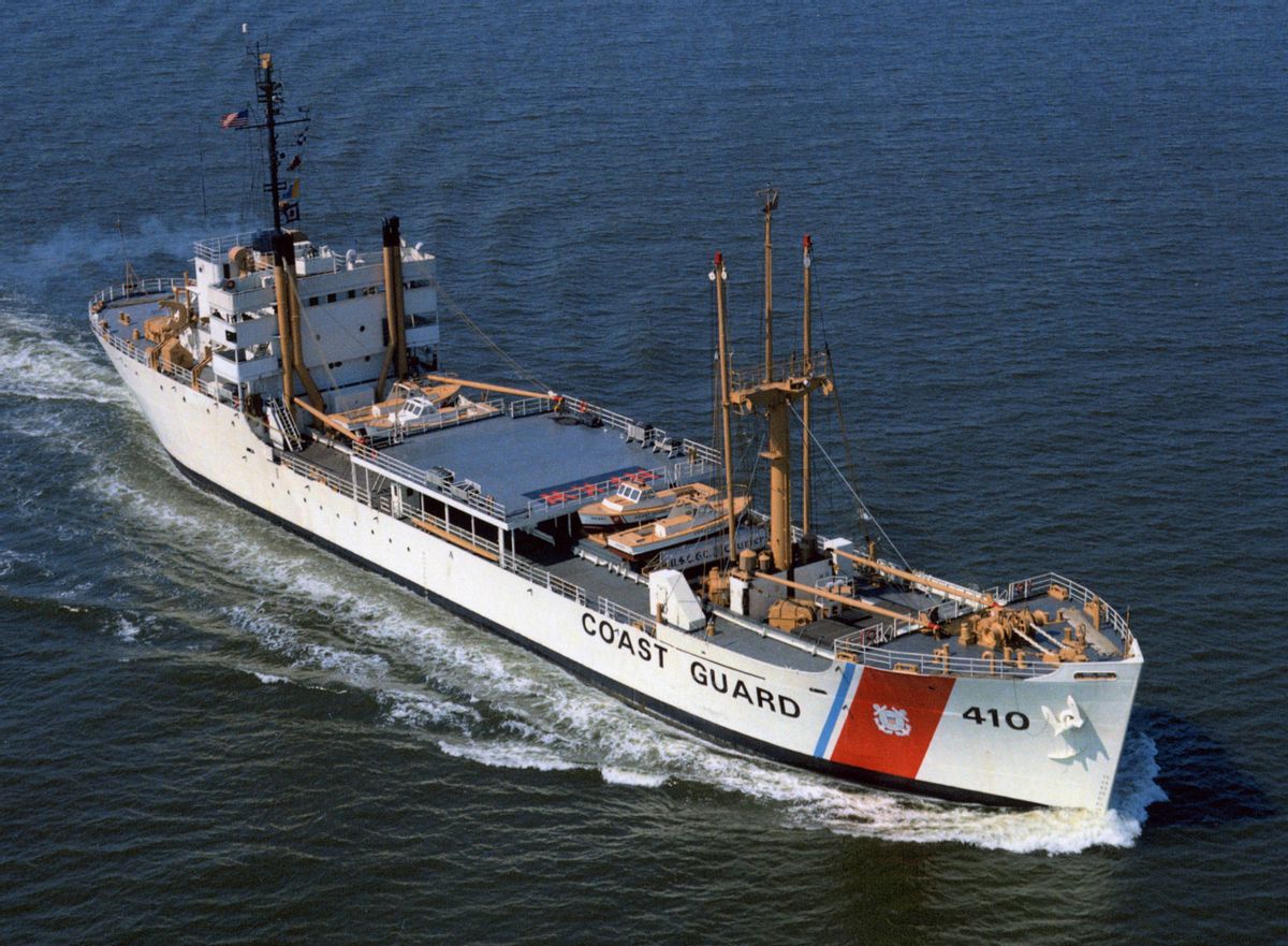  (AP Photo/U.S. Coast Guard via the USCGC Courier/VOA Association)