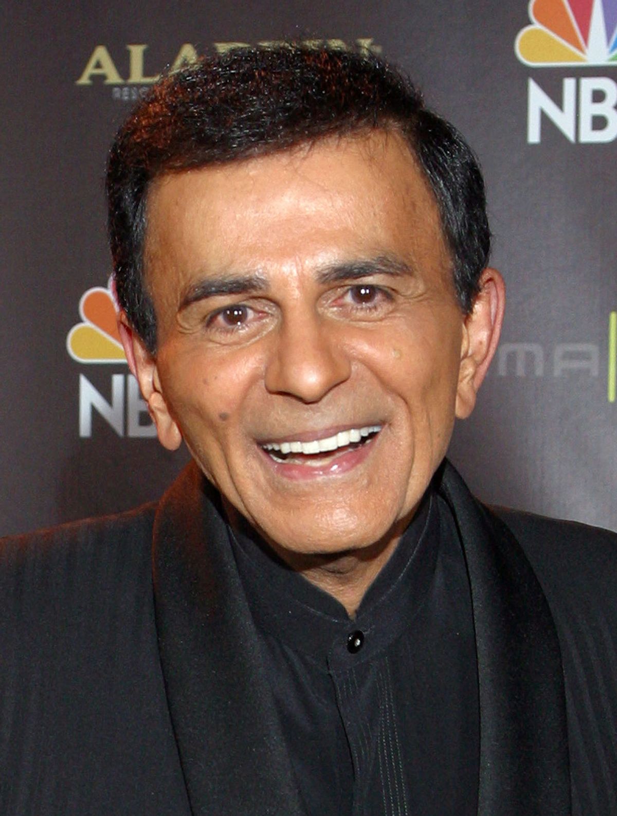 FILE - In this Oct. 27, 2003 file photo, Casey Kasem poses for photographers after receiving the Radio Icon award during The 2003 Radio Music Awards at the Aladdin Resort and Casino in Las Vegas. Kasem, the smooth-voiced radio broadcaster who became the king of the top 40 countdown, died Sunday, June 15, 2014, according to Danny Deraney, publicist for Kasem's daughter, Kerri. He was 82. (AP Photo/Eric Jamison, file)  (AP)