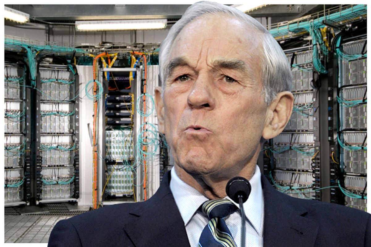 Ron Paul       (AP/Cliff Owen/<a href='http://www.istockphoto.com/user_view.php?id=4915143'>objectifphoto</a> via <a href='http://www.istockphoto.com/'>iStock</a>/Salon)