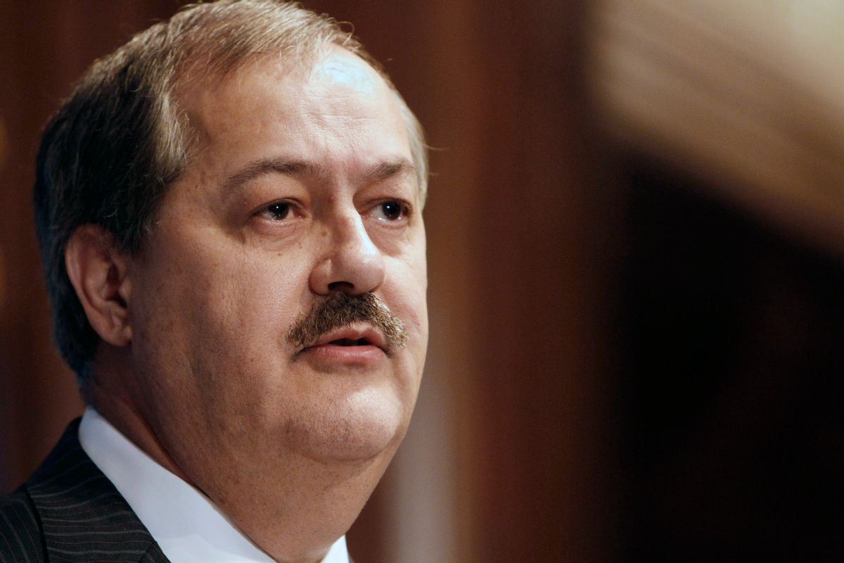 Former Chairman and Chief Executive Officer of Massey Energy Company Don Blankenship      (AP/Jacquelyn Martin)