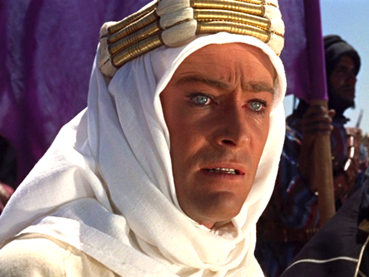 Scene still from "Lawrence of Arabia"   