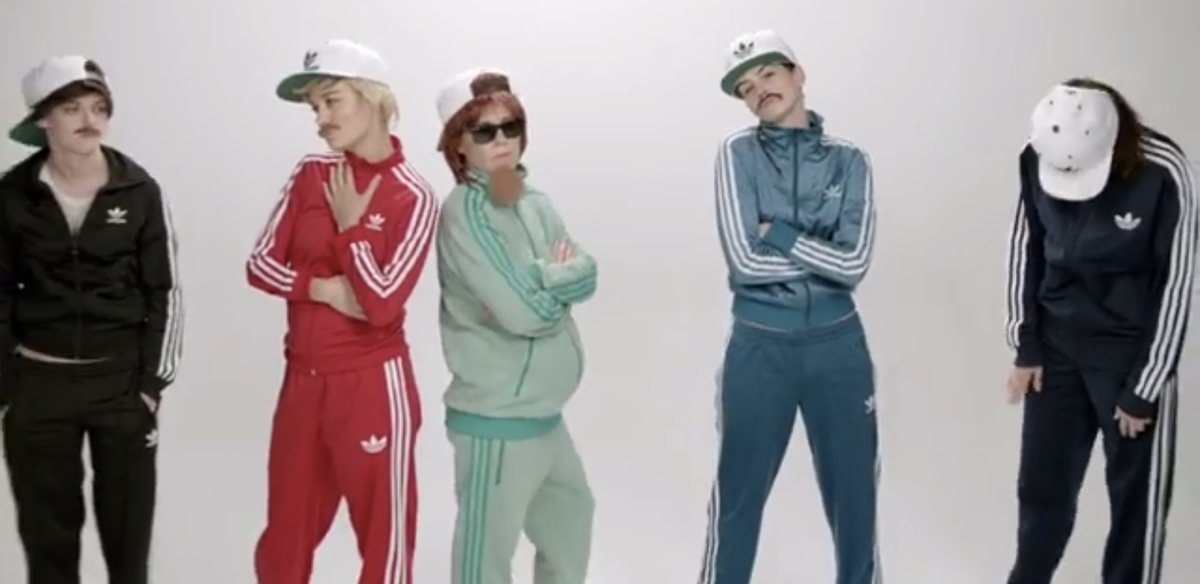  Still from Jenny Lewis's video for "Just One of the Guys"   (screenshot)