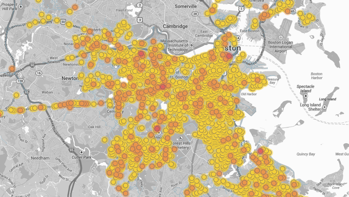  Methane leaks in Boston  (EDF)