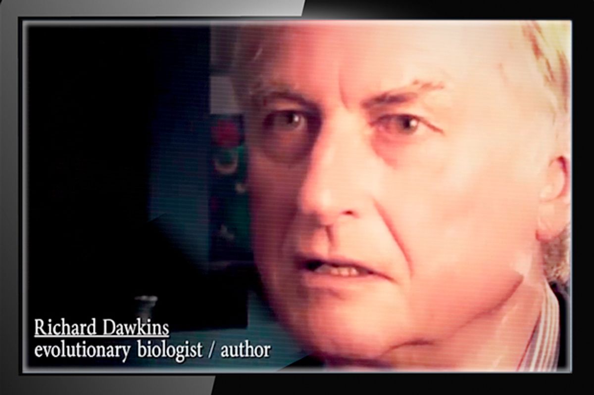 Richard Dawkins in a promo for Atheist TV     (YouTube/American Atheists)