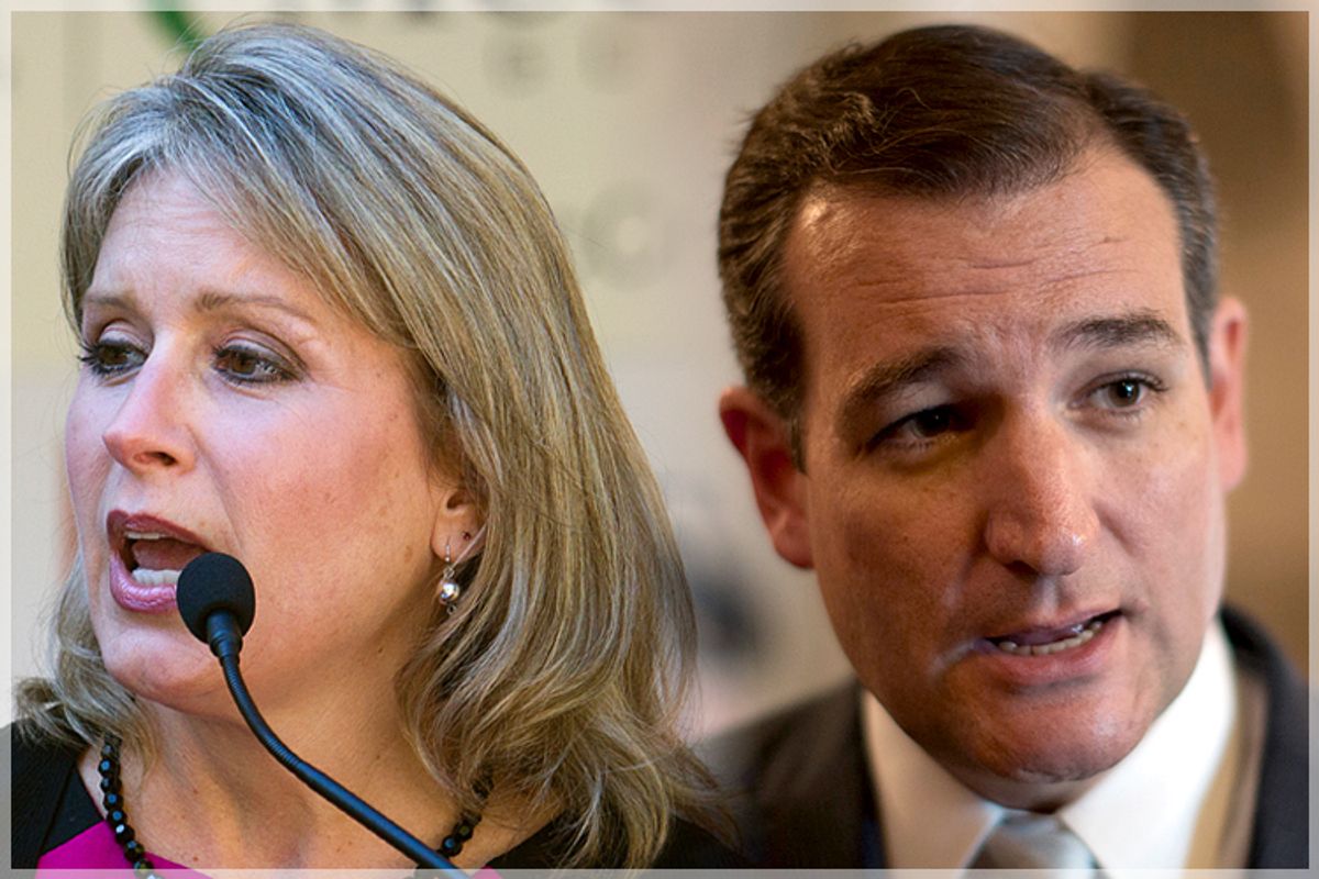 Renee Ellmers, Ted Cruz               (AP/Karl B DeBlaker/Reuters/Jason Reed/Photo collage by Salon)