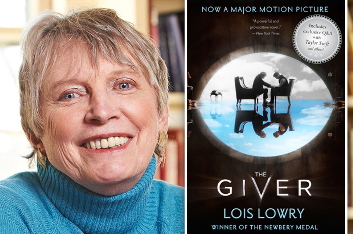 Lois Lowry      (Houghton Mifflin Books/Matthew Mckee)