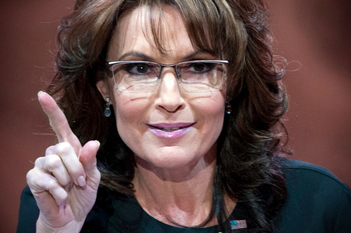 Sarah Palin                        (AP/Cliff Owen)