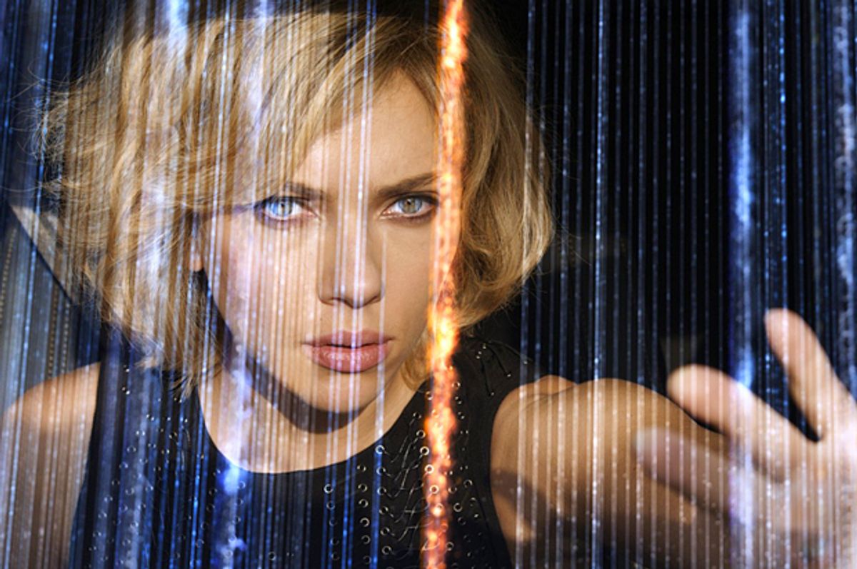 Scarlett Johansson in "Lucy"    