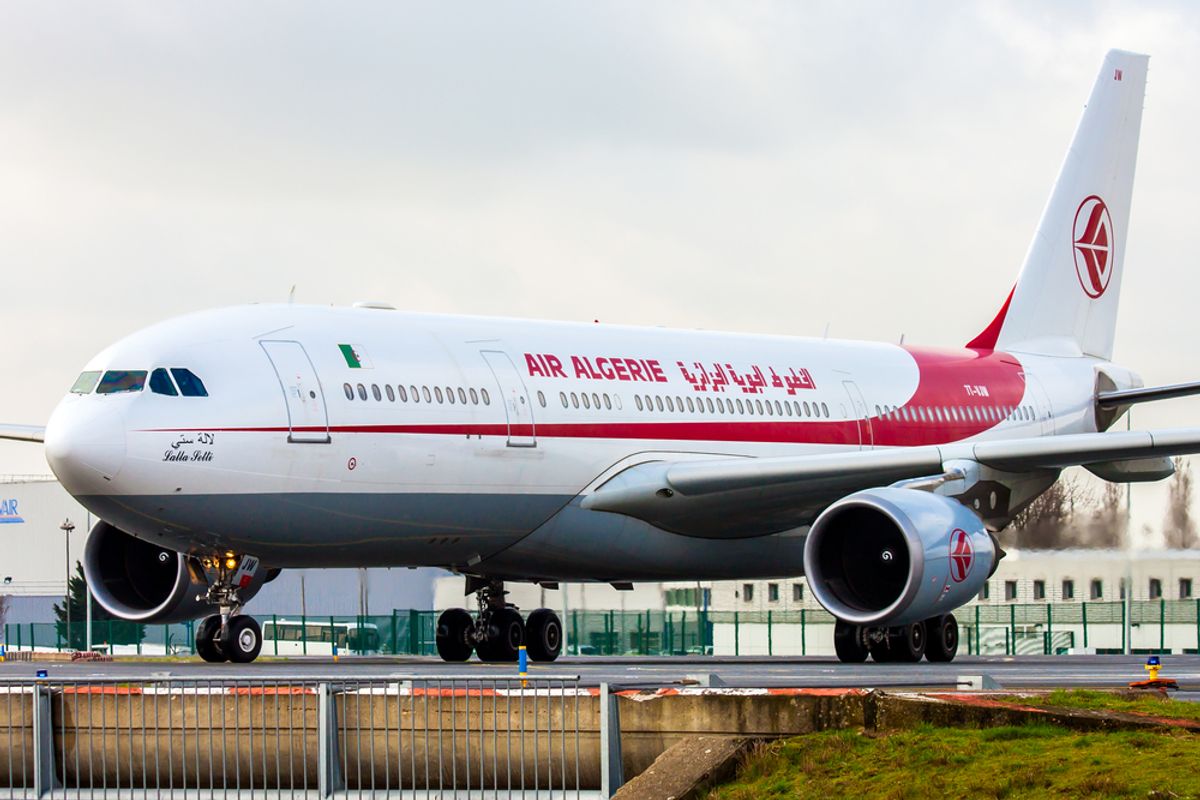  An Air Algerie plane. (Shutterstock)