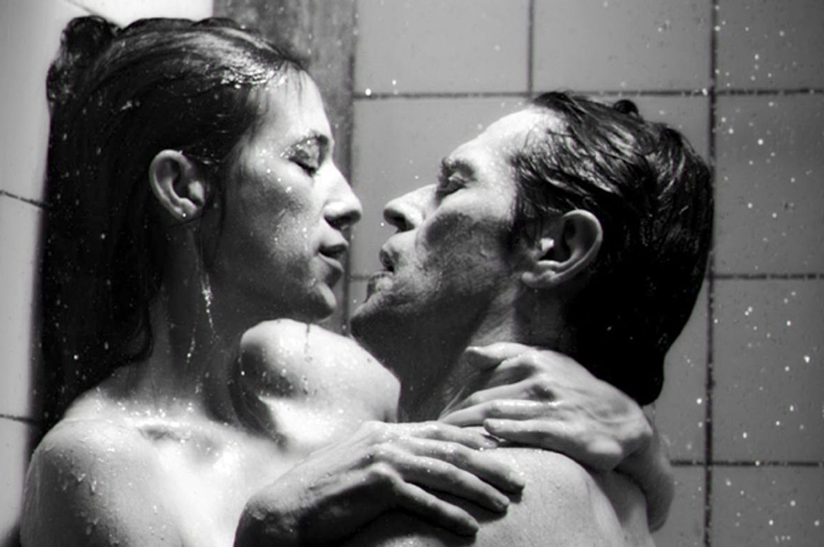 Charlotte Gainsbourg and Willem Dafoe in "Antichrist"     