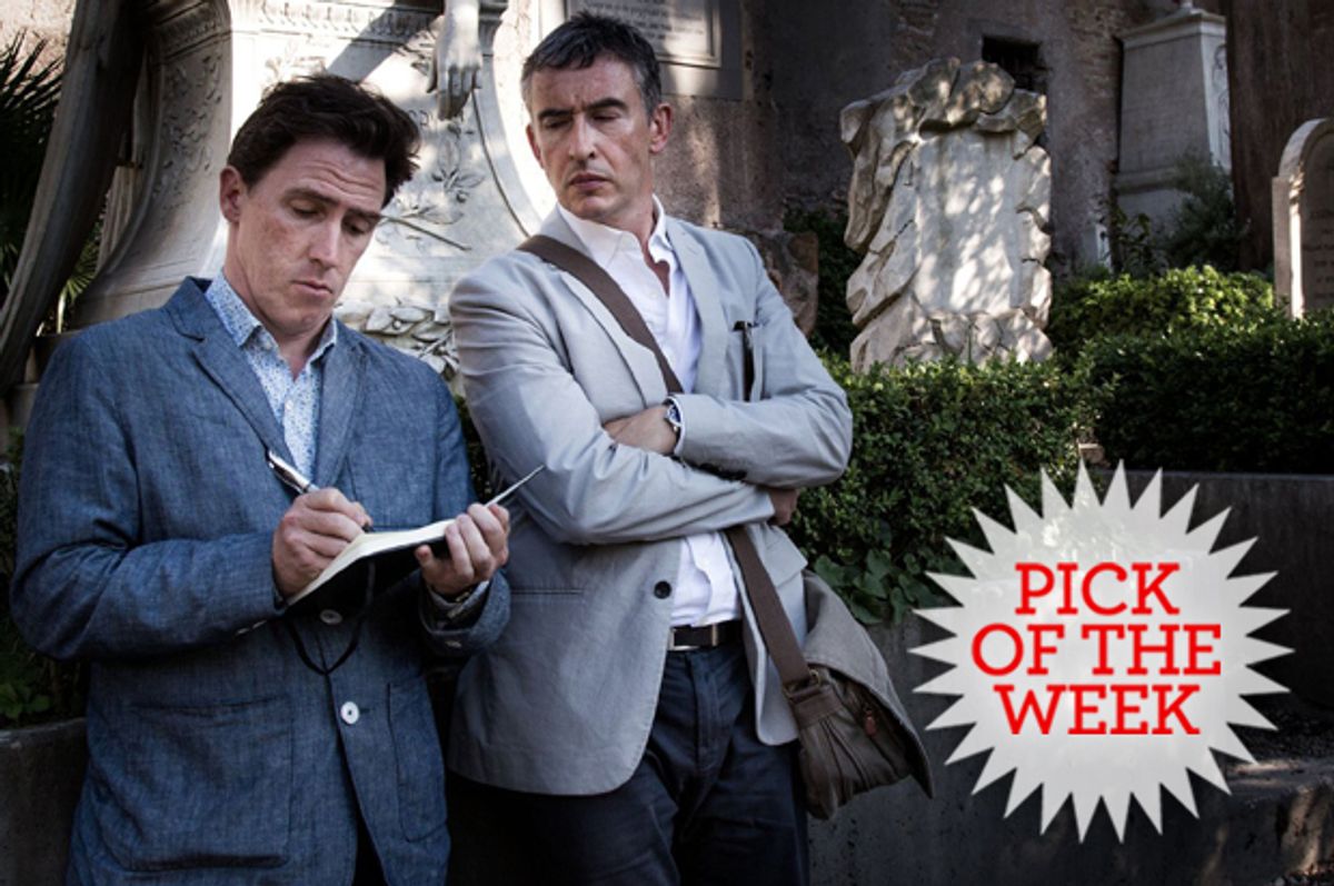 Rob Brydon and Steve Coogan in "The Trip to Italy"           (Sundance Institute)