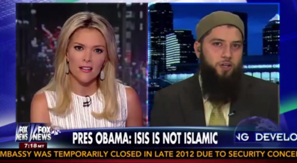  Megyn Kelly and Hassan Shibly                 (Screen shot, YouTube)