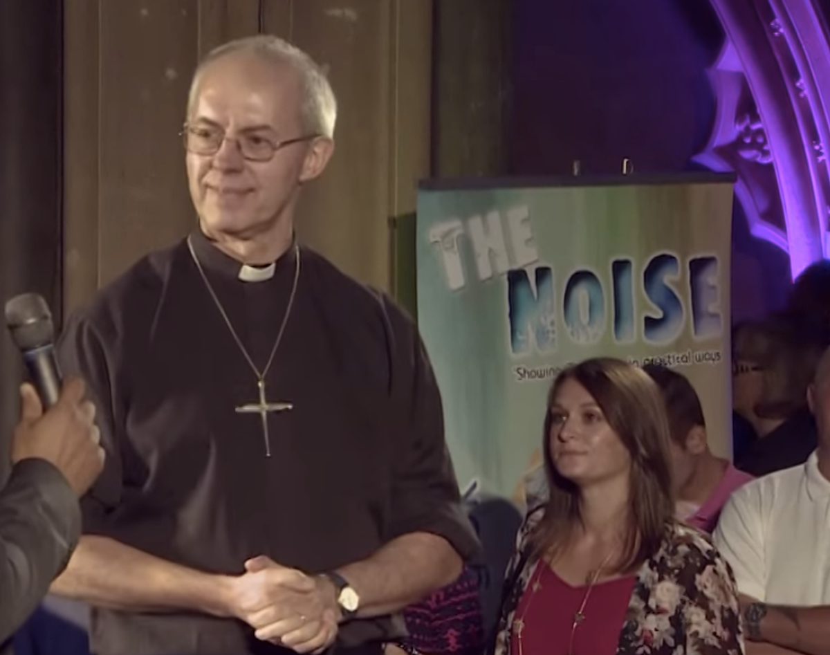  Justin Welby the Archbishop of Canterbury      (screenshot/Bristol Diocese)