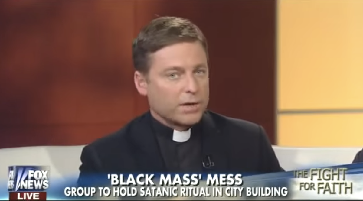 Fox news contributor Father Jonathan Morris     (screenshot/Raw Story)