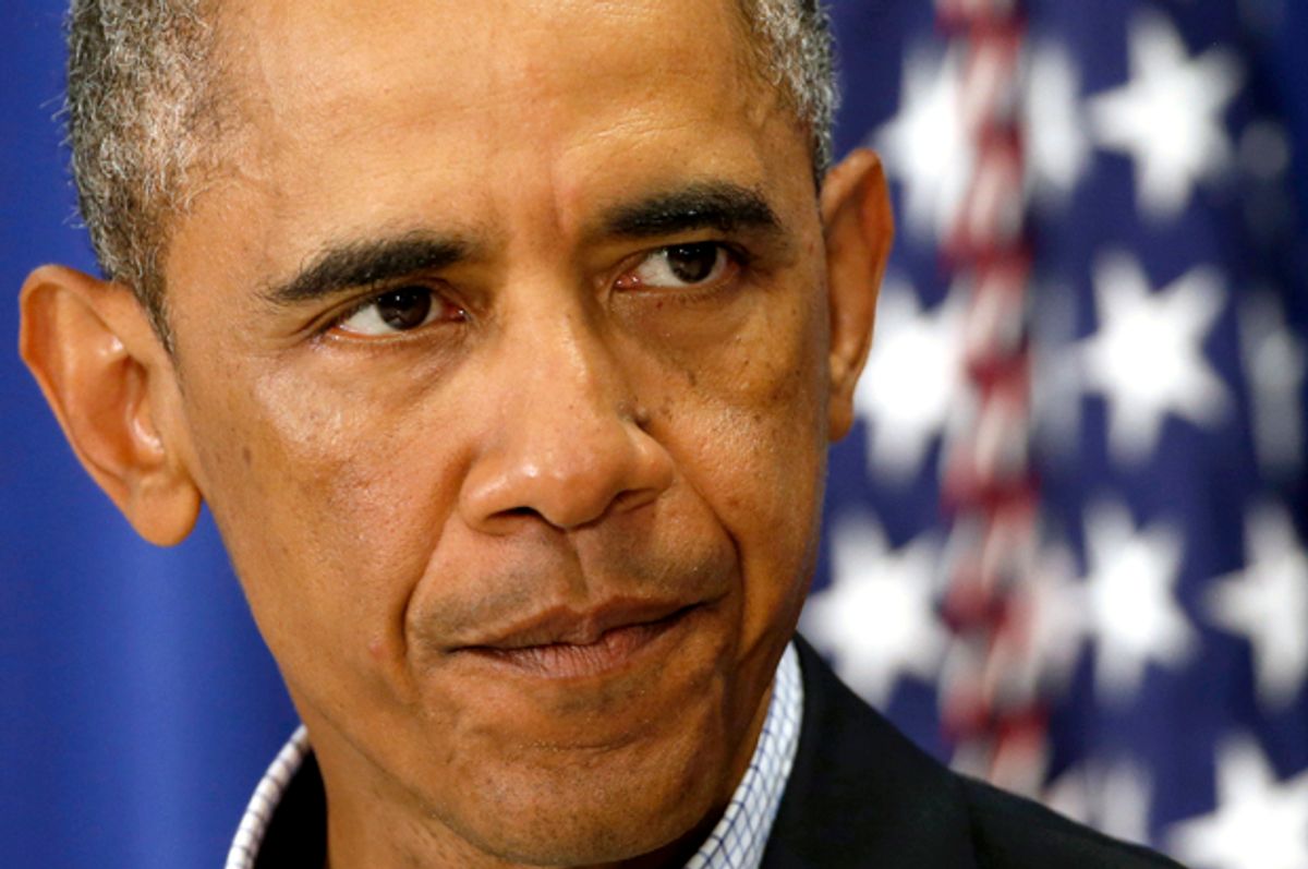 Barack Obama                                   (Reuters/Kevin Lamarque)
