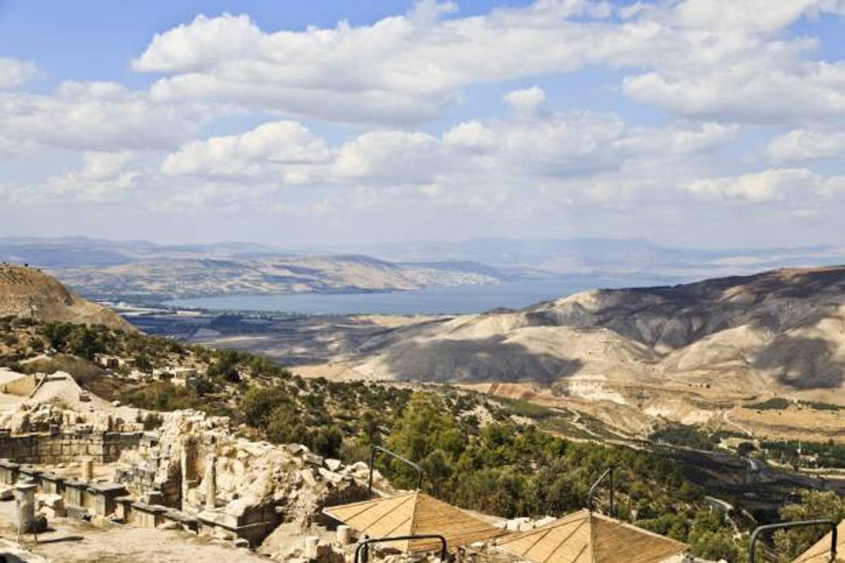  Sea of Galilee from Jordan   (<a href='url to photographer'>Ahmad A Atwah</a> via <a href='http://www.shutterstock.com/'>Shutterstock</a>)