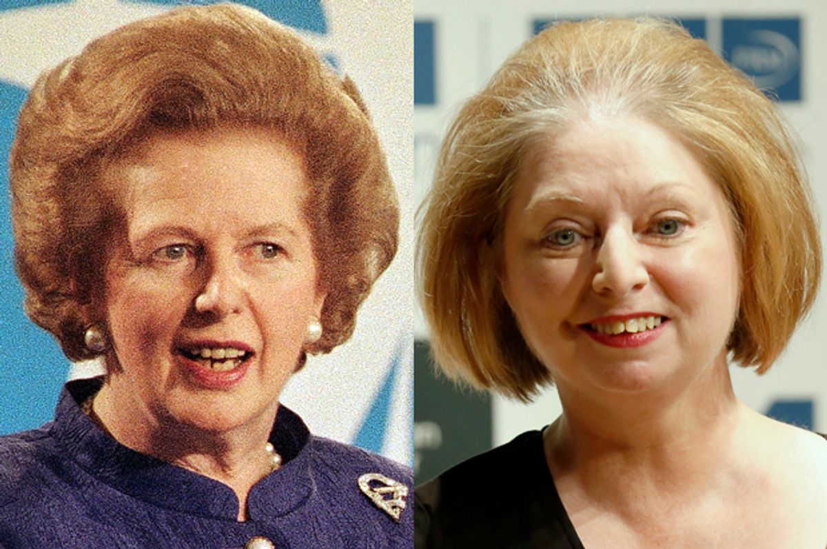 Margaret Thatcher, Hilary Mantel     (AP/Gill Allen/Reuters/Luke Macgregor)