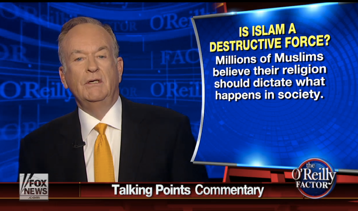   (screenshot/"The O'Reilly Factor")