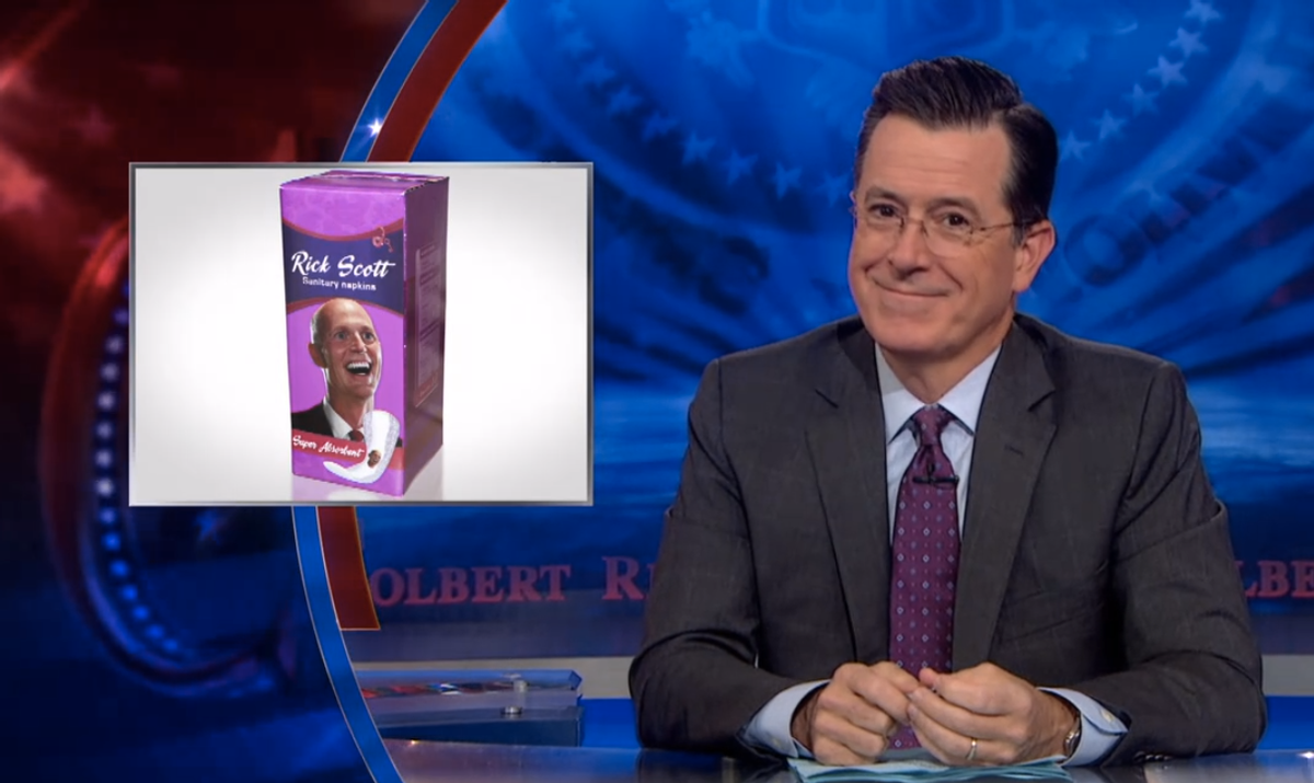  Stephen Colbert         (screenshot/"The Colbert Report")