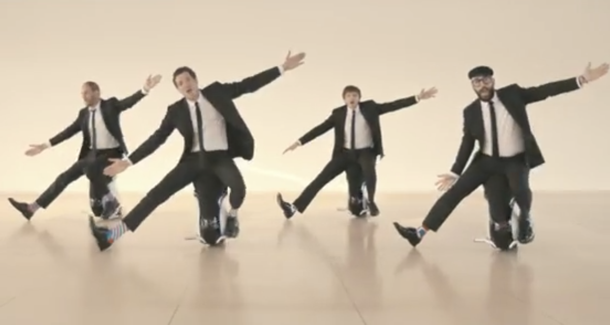  OK Go video for "I Won't Let You Down"      (OK Go/YouTube)