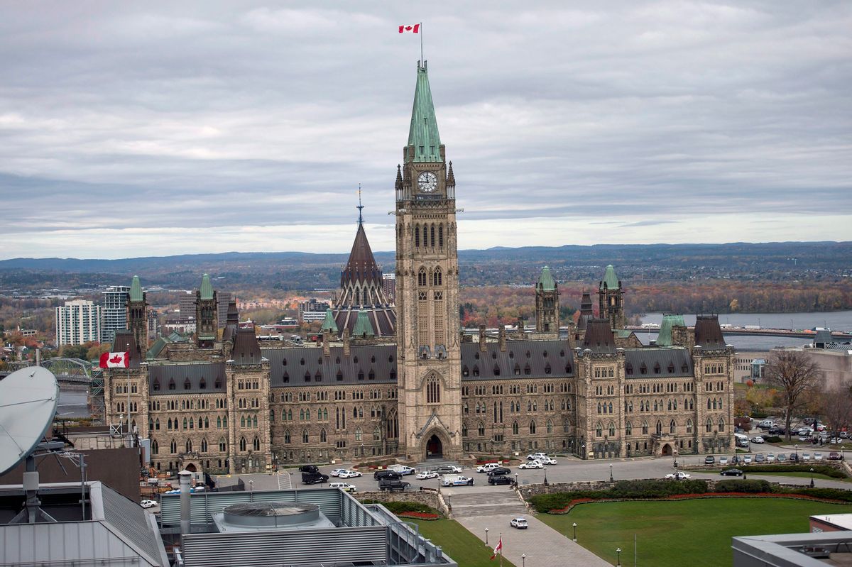 Parliament Hill in Ottawa on Wednesday Oct. 22, 2014. (AP Photo/The Canadian Press, Justin Tang) (AP)