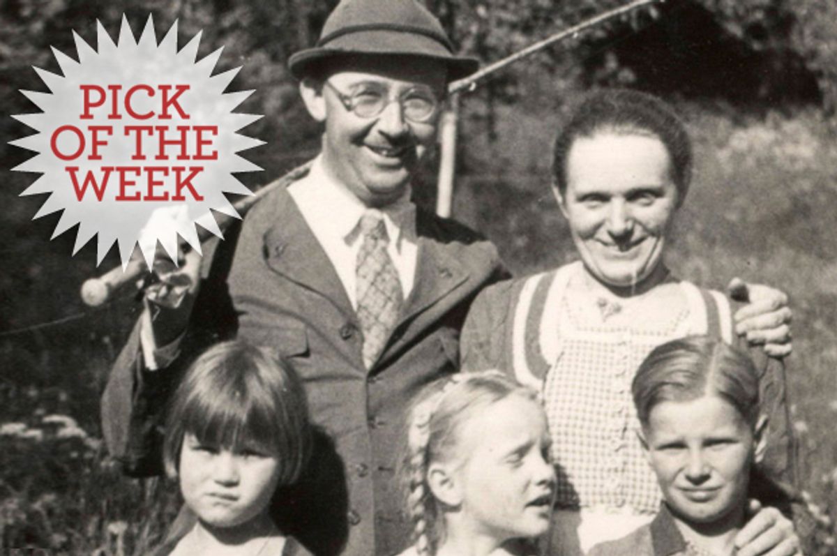 Heinrich Himmler and his family, in an undated photograph from "The Decent One."  