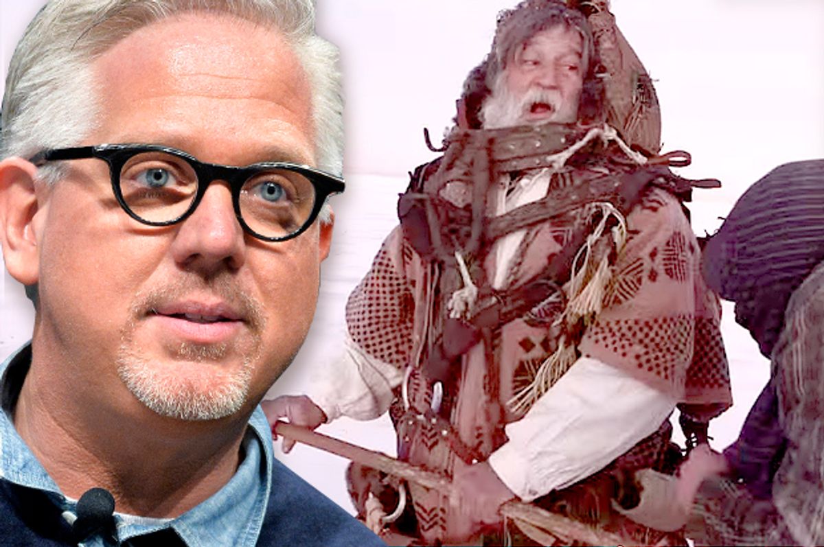 Glenn Beck; "The Immortal"    (AP/Timothy D. Easley/American Dream Labs/Photo montage by Salon)