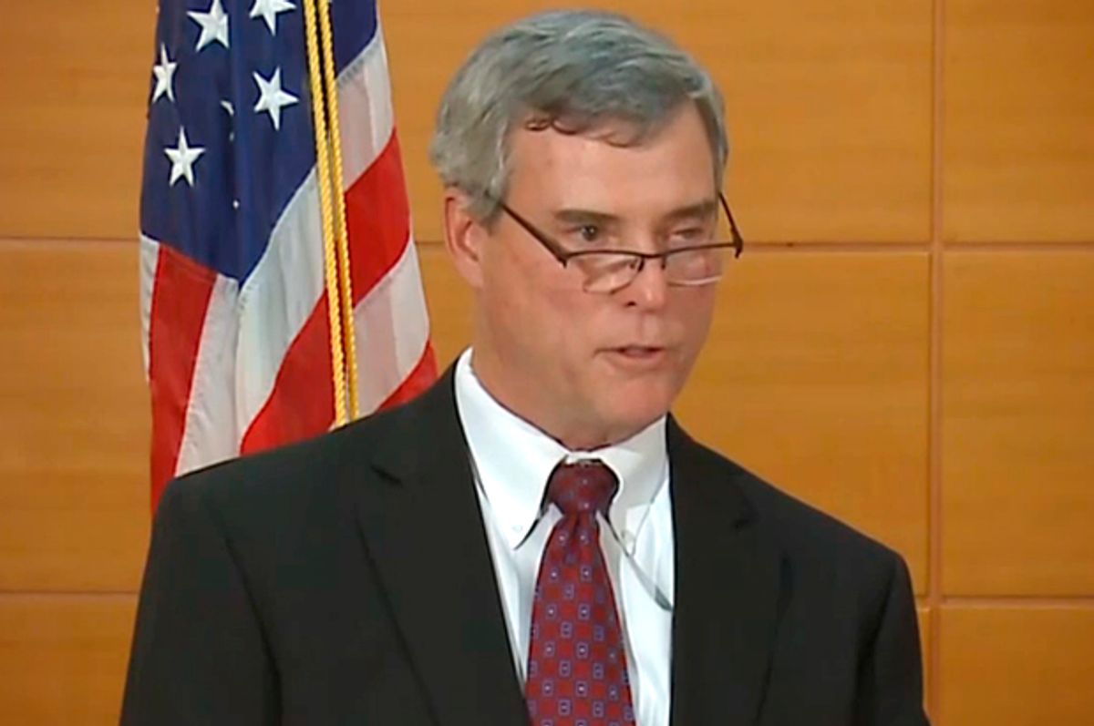 St. Louis County Prosecuting Attorney Robert McCulloch.         (MSNBC)