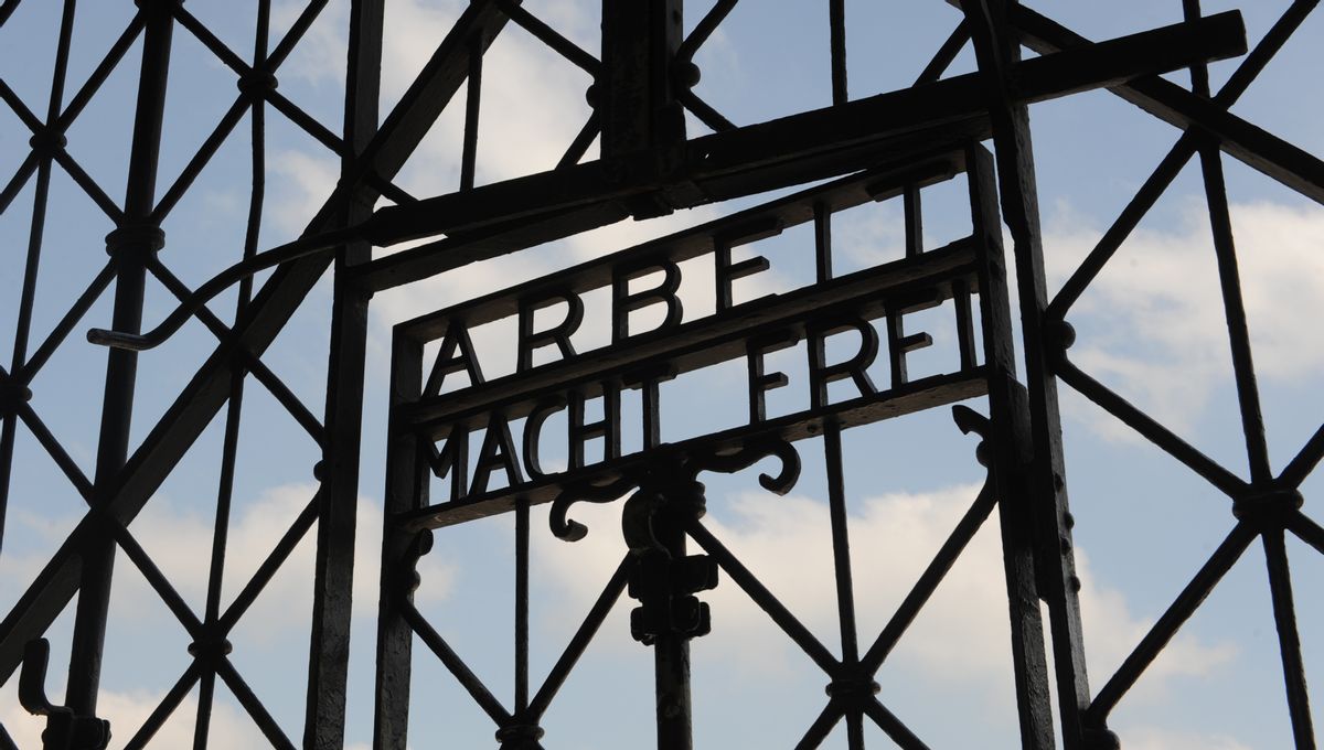 The former Nazi concentration camp in Dachau near Munich, southern Germany.  (AP/Christof Stache)