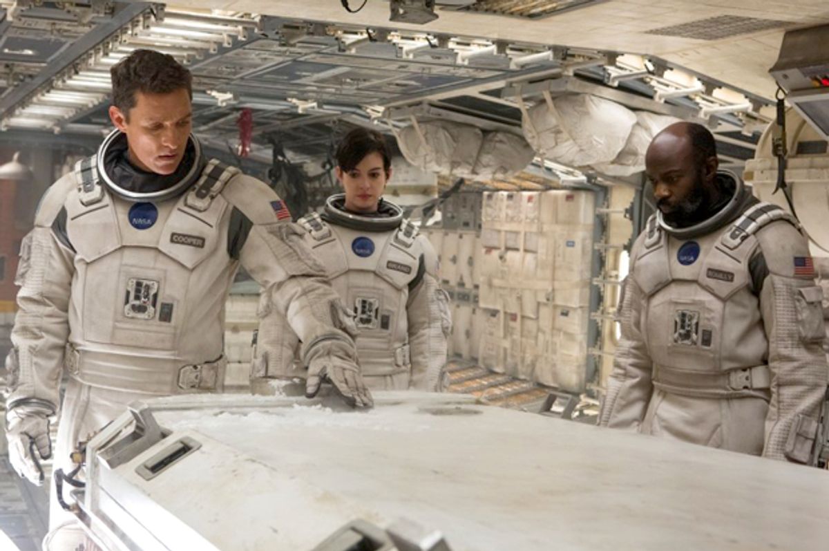 Matthew McConaughey, Anne Hathaway and David Gyasi in "Interstellar"   (Paramount Pictures)