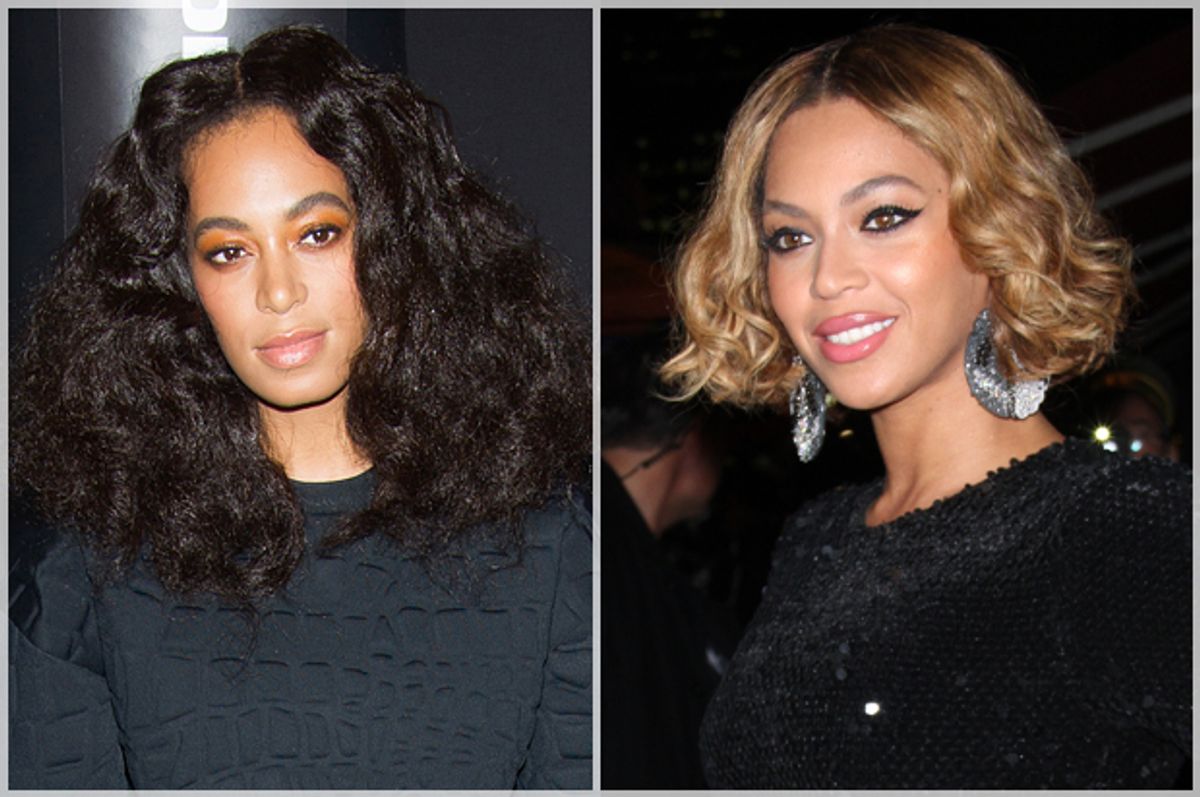 Solange and Beyonce Knowles             (AP/Charles Sykes/MediaPunch)