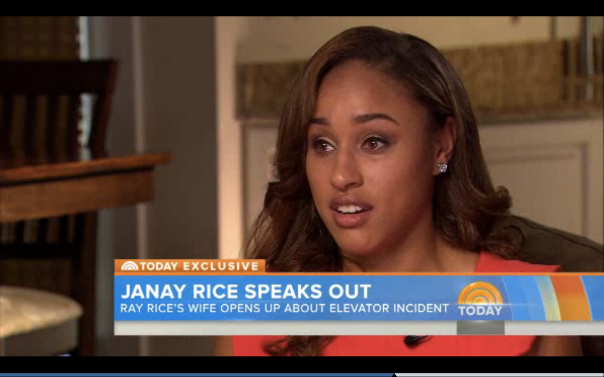  Janay Rice       (NBC/"Today")