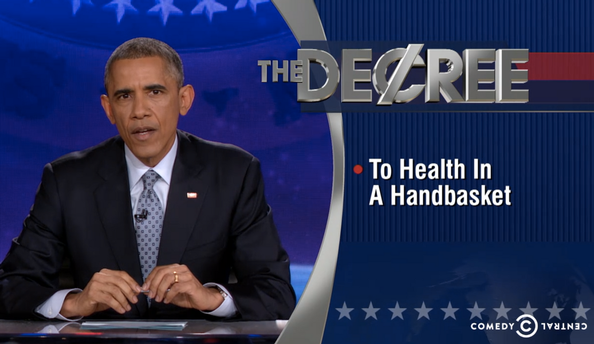  President Obama "The Decree"          (Comedy Central)