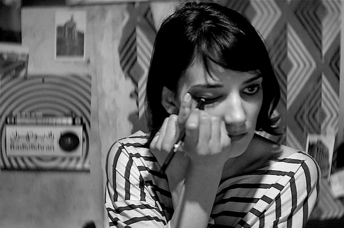Sheila Vand in "A Girl Walks Home Alone at Night"         (Vice Films)