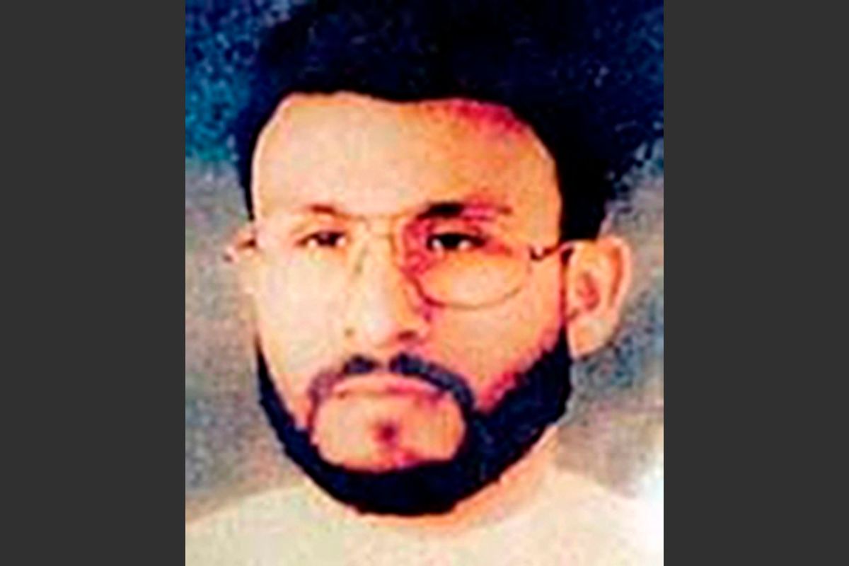 This photo provided by U.S. Central Command, shows Abu Zubaydah, date and location unknown. When the CIA sought permission to use harsh interrogations methods on a captured al-Qaida operative, the response from Bush administration lawyers was encouraging, even clinical. In one of several memos that would form the legal underpinnings for brutal interrogation techniques, the CIA was told that Abu Zubbaydah could lawfully be place din a box with an insect, kept awake for days at a time and repeatedly slapped in the face.  (AP Photo/U.S. Central Command) (AP)