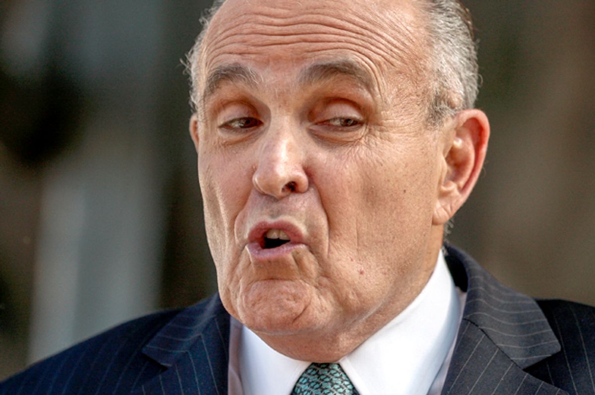Rudy Giuliani            (AP/Damian Dovarganes)