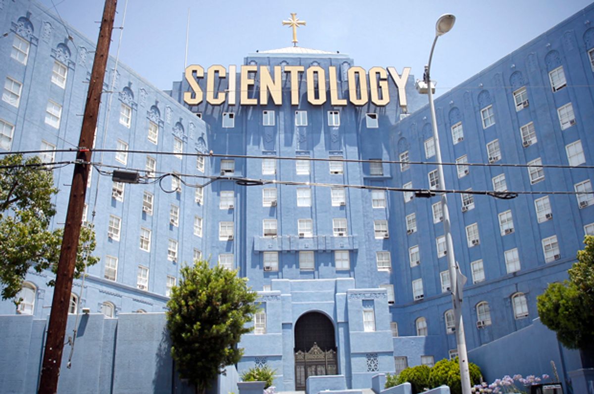 The Church of Scientology of Los Angeles building.                  (Reuters/Mario Anzuoni)