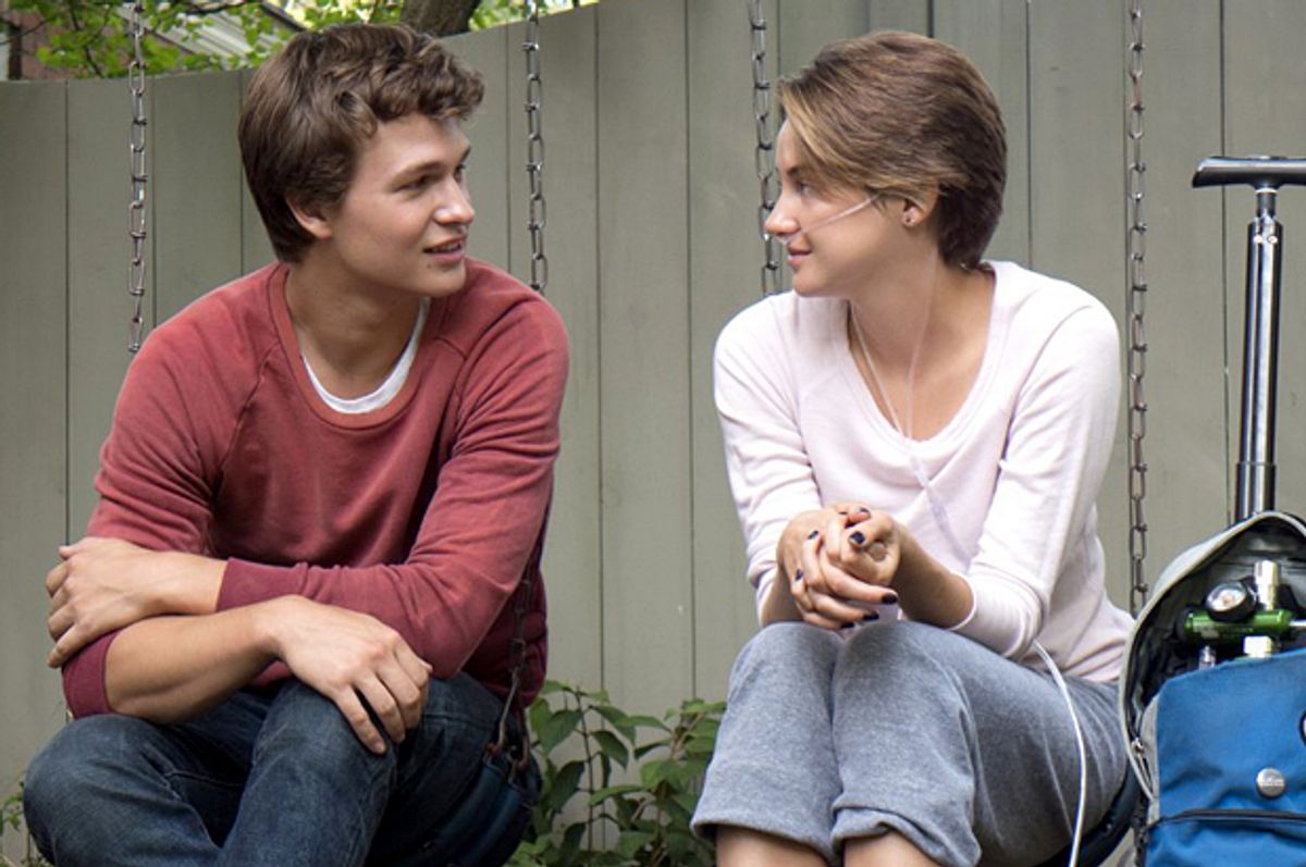 Ansel Elgort and Shailene Woodley in "The Fault in Our Stars"     (Twentieth Century Fox)