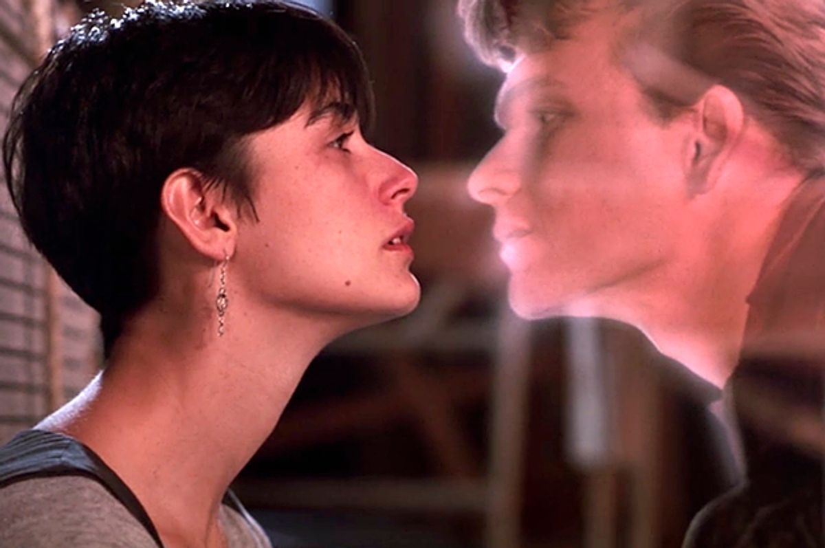  Demi Moore and Patrick Swayze in "Ghost"      (Paramount Pictures)