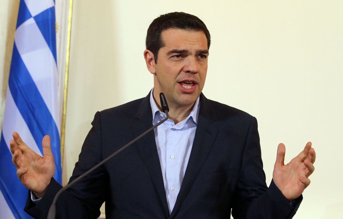 Greek Prime Minister Alexis Tsipras   (AP/Ronald Zak)