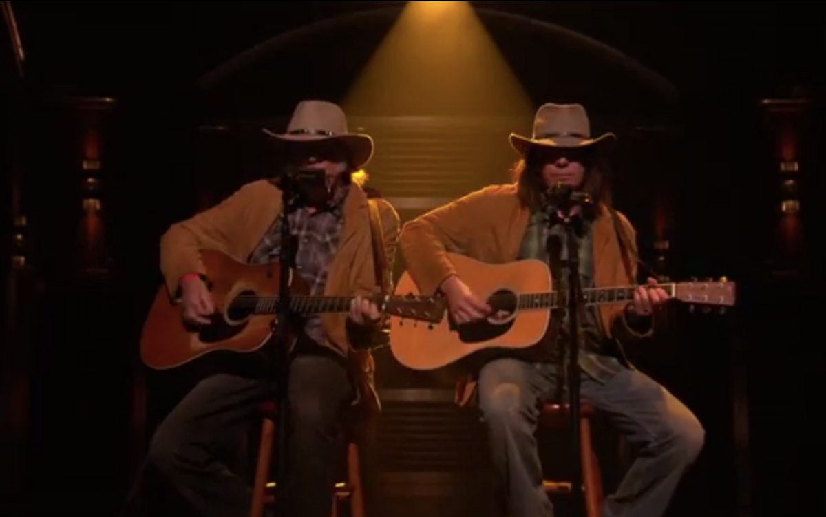  Neil Young and Jimmy Fallon      (NBC)