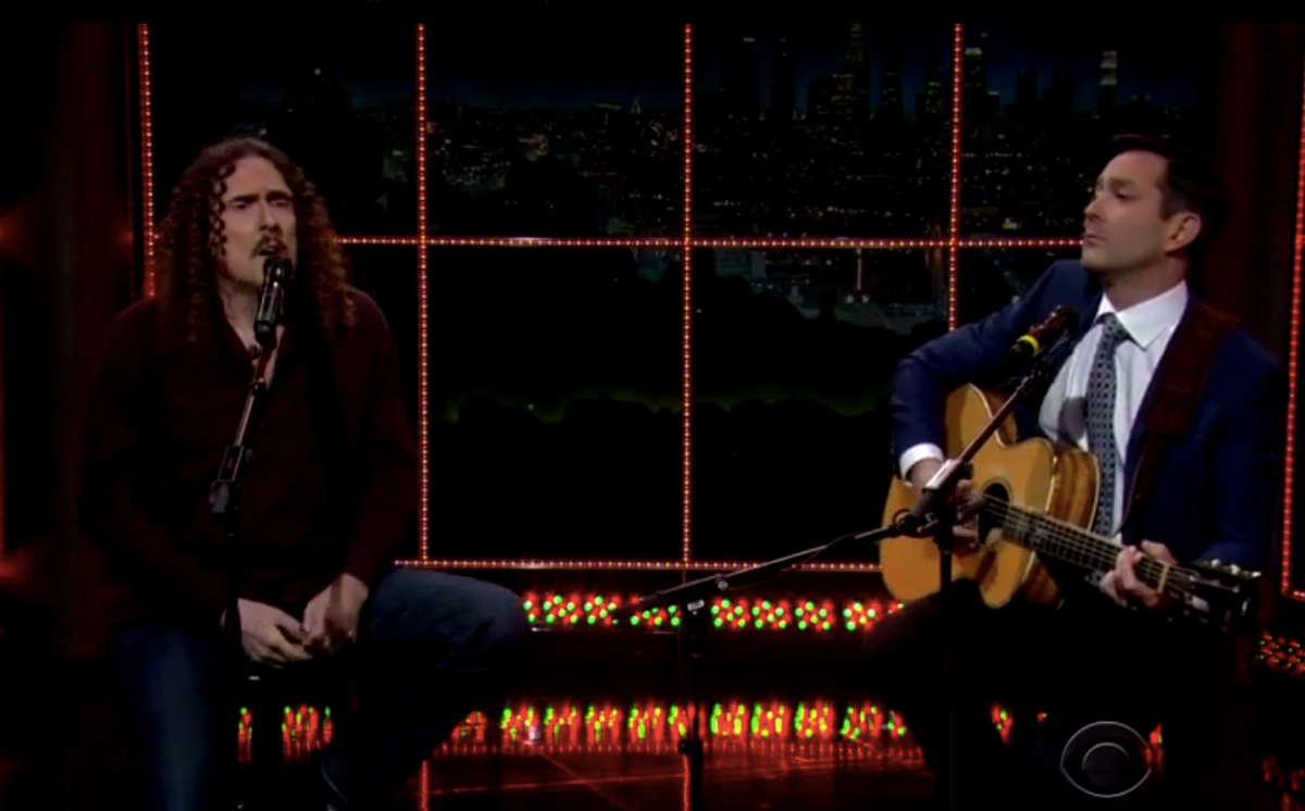  Weird Al on "The Late Late Show"  (CBS)