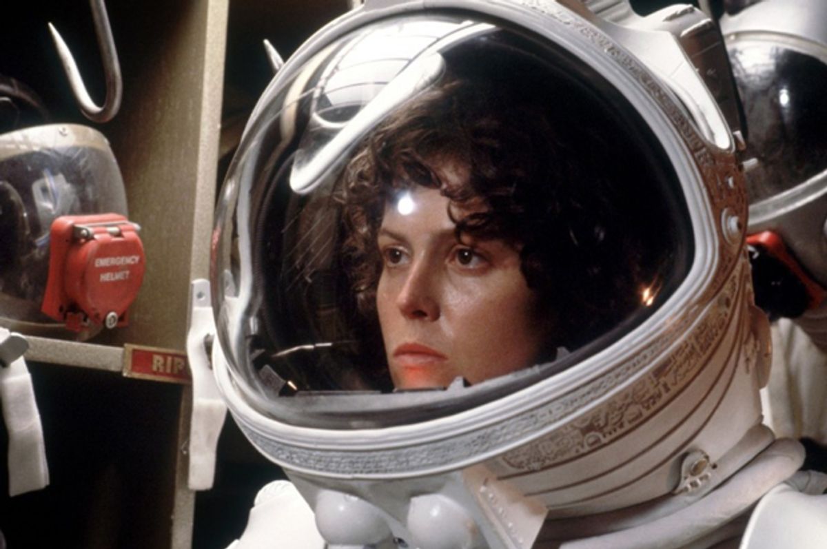 Sigourney Weaver in "Alien"           (Twentieth Century Fox)