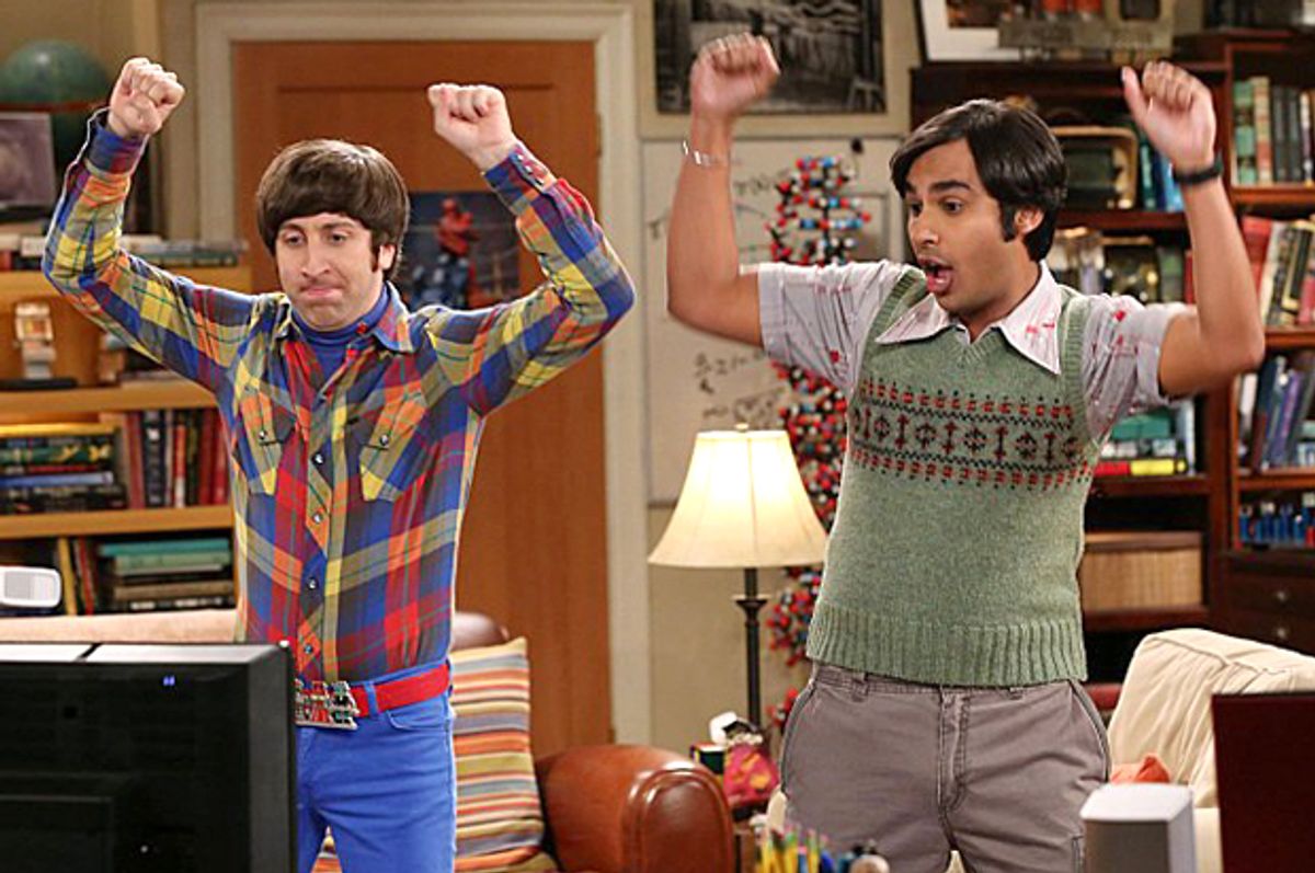 Simon Helberg and Kunal Nayyar in "The Big Bang Theory"    (CBS)
