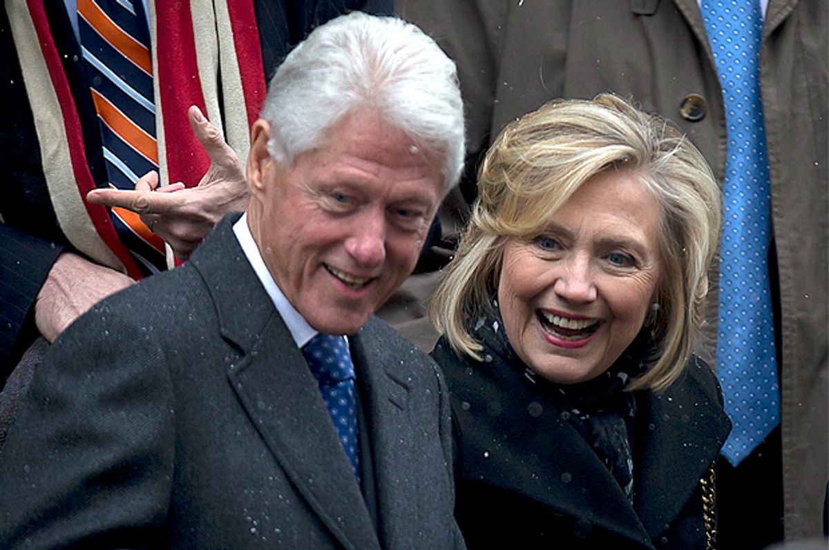 Bill and Hillary Clinton     (Reuters/Carlo Allegri)